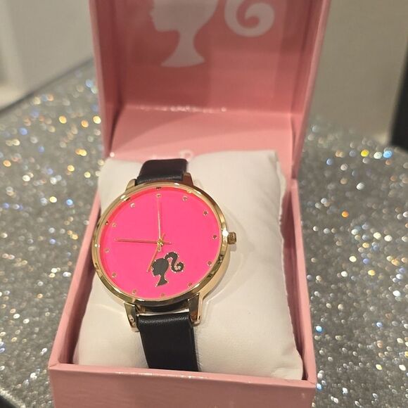 Barbie Logo Head Accutime Buckle Band Watch main image 4